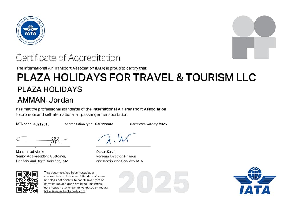 IATA Certificate