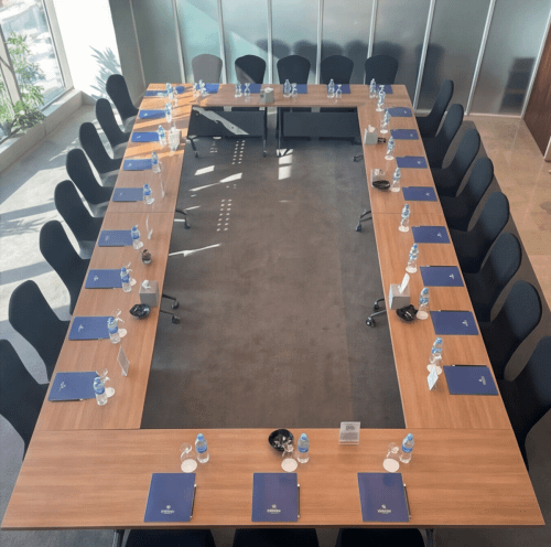 events and conferences set-up
