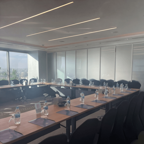 events and conferences set-up