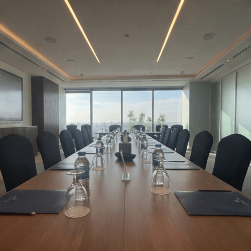 events and conferences set-up