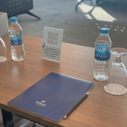 events and conferences set-up