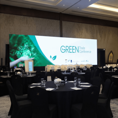 events and conferences set-up