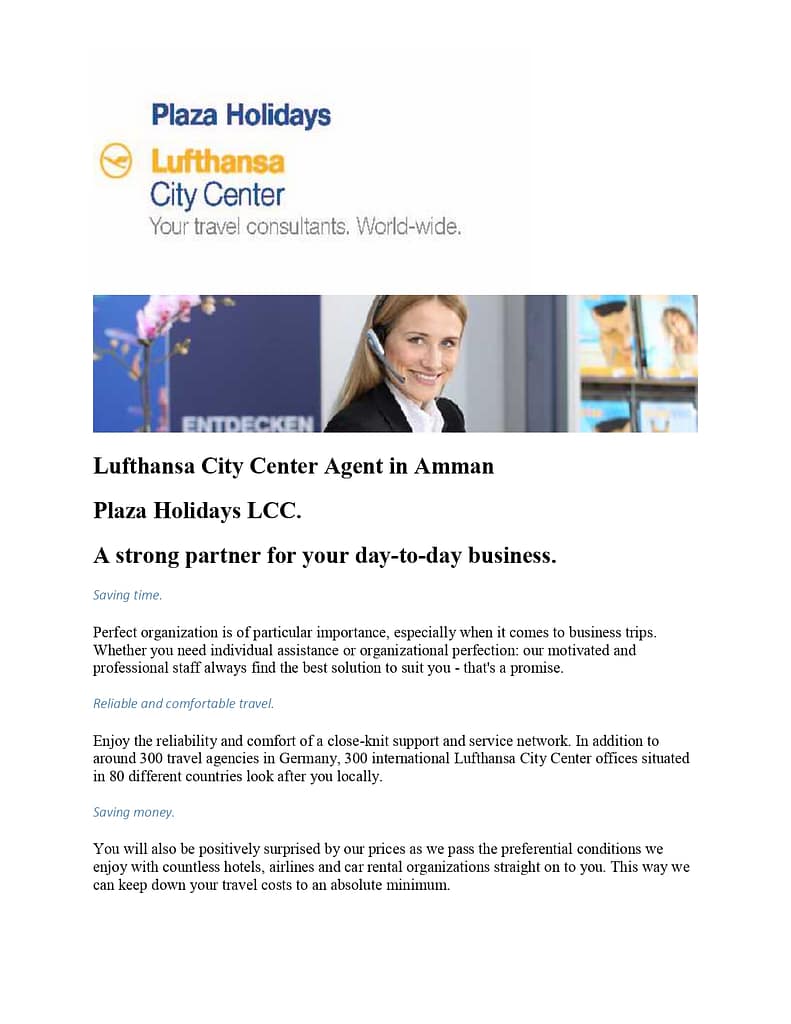 Lufthansa City Center